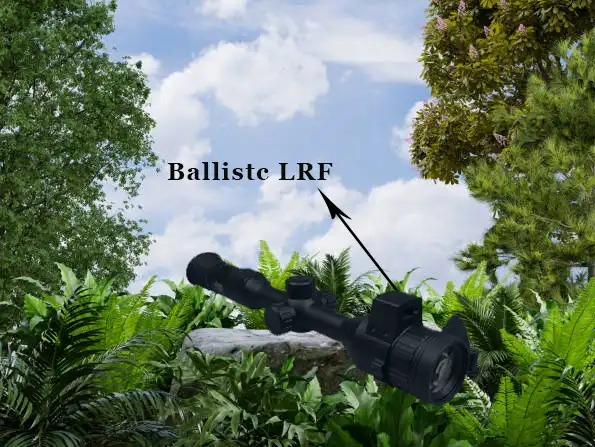 ballistic laser range finder
