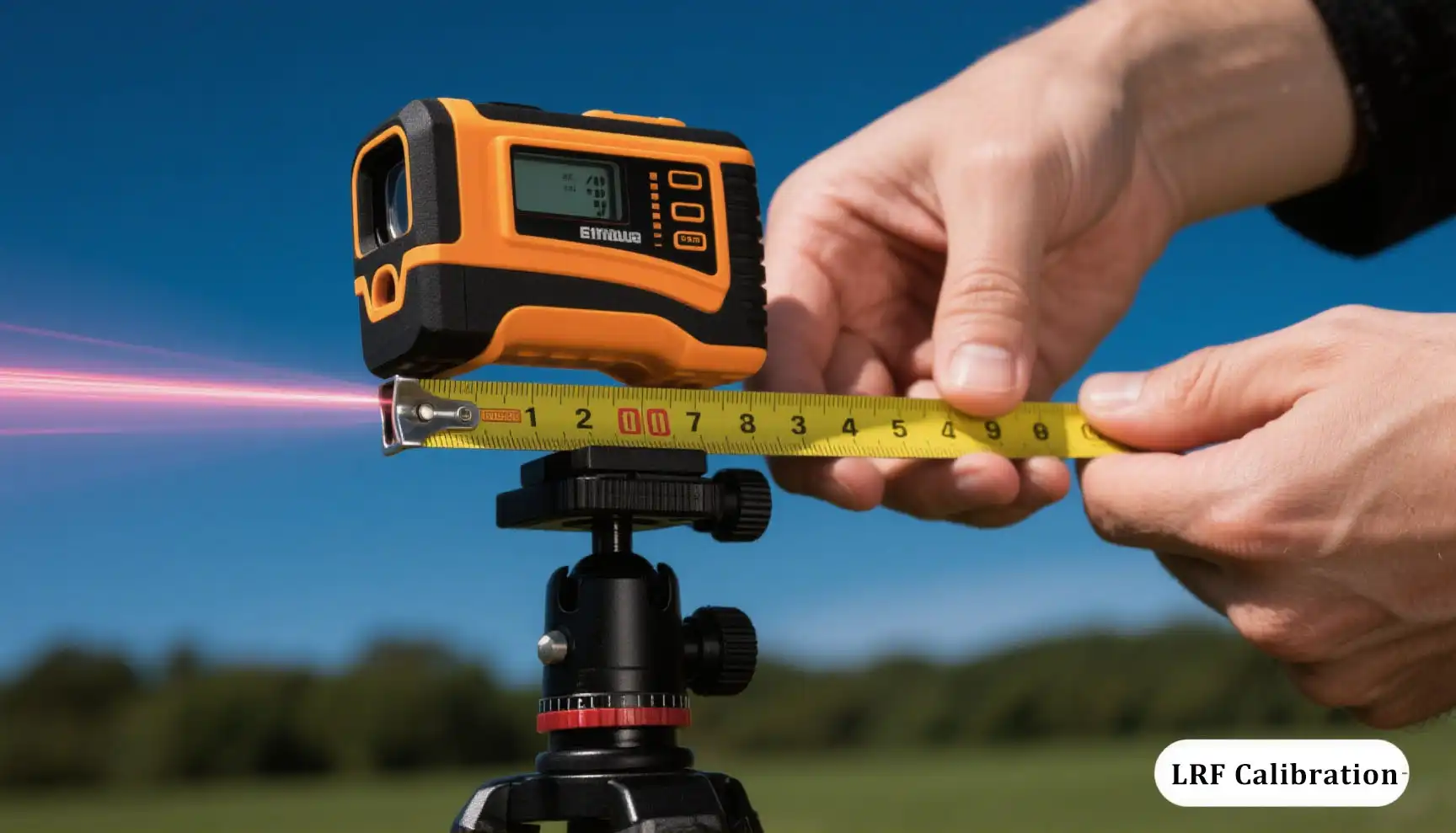 Micro laser rangefinder