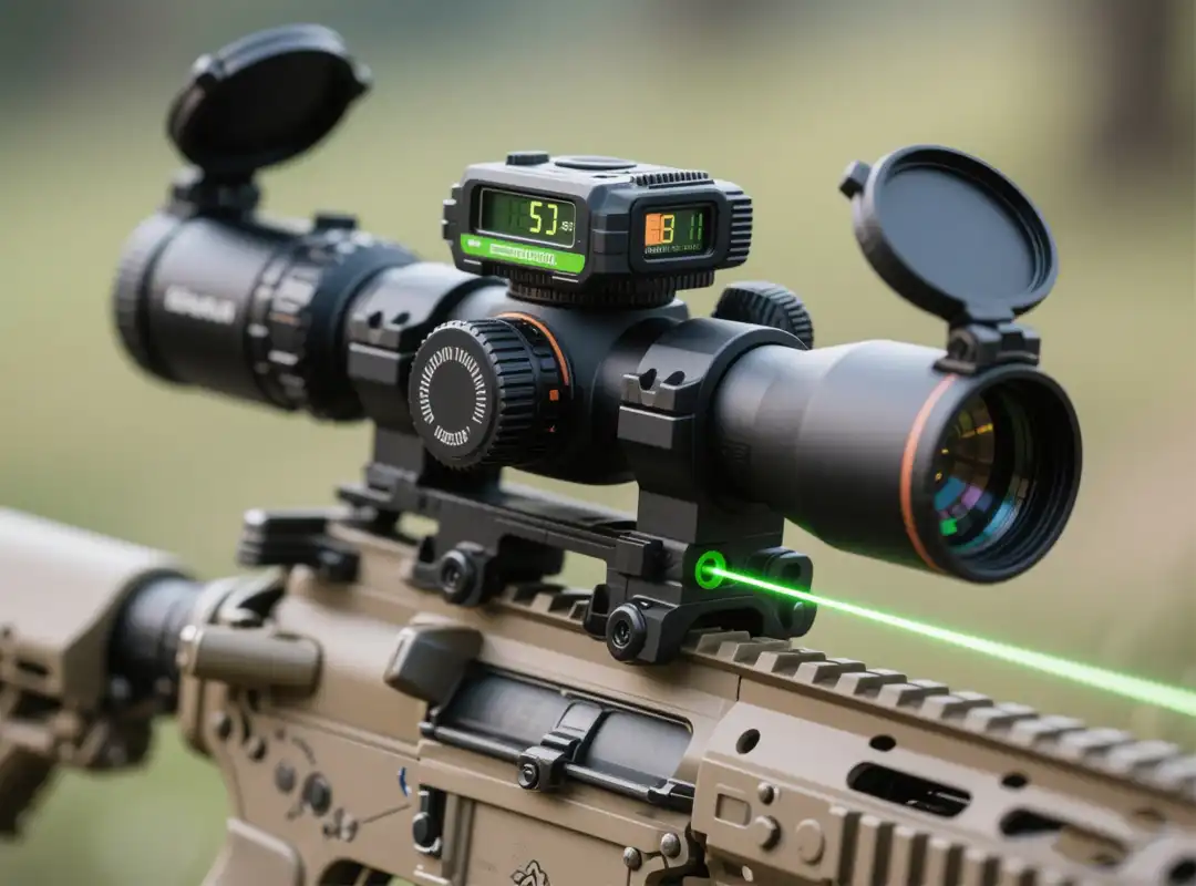 laser rangefinder for shooting