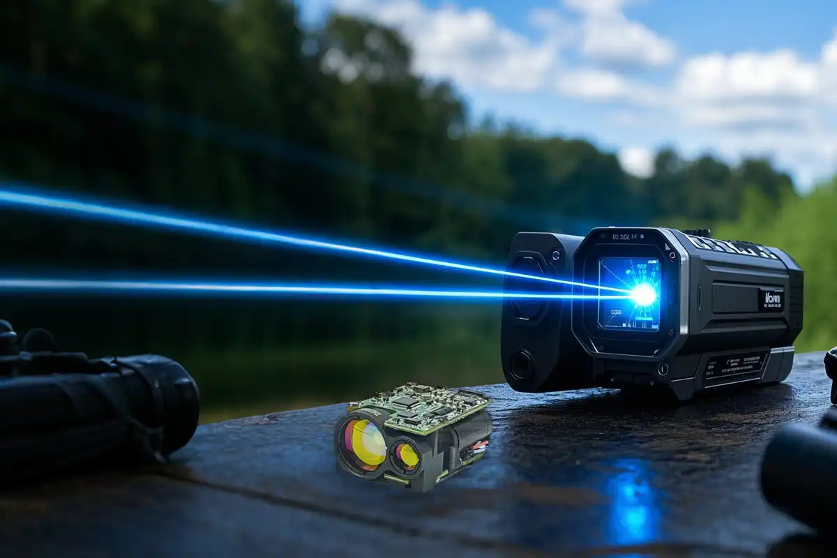 Ehiza laser telemetroaren modulua