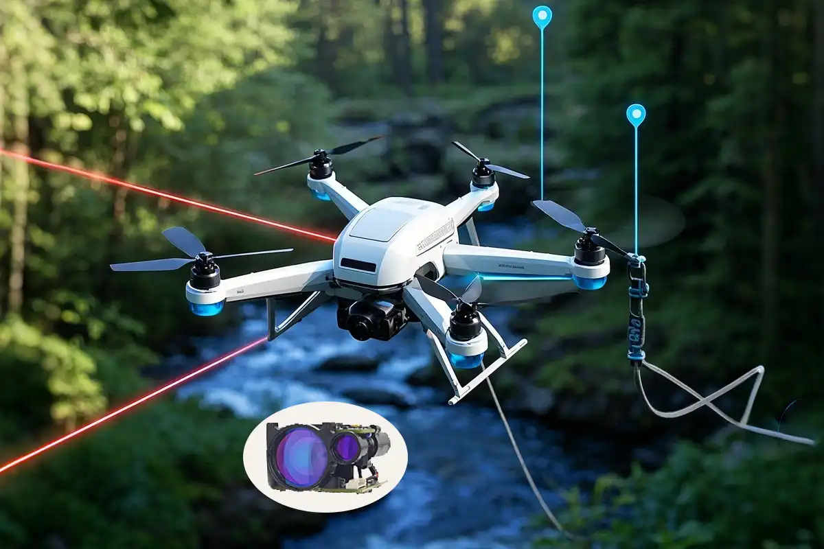 5 km-ko Laser Range Finder
