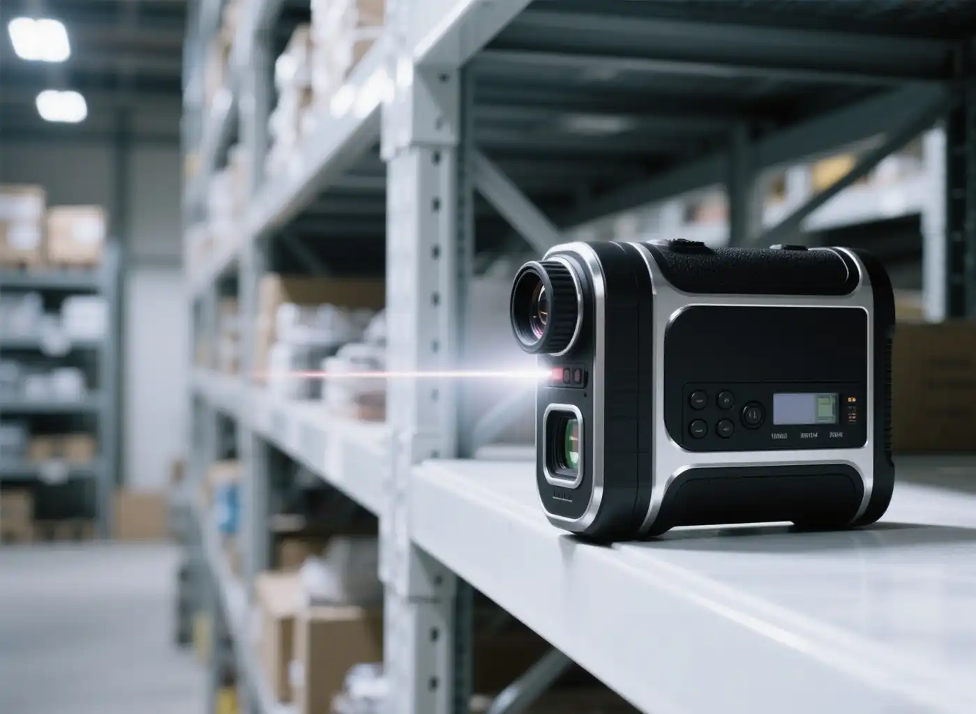 Industrial laser rangefinder