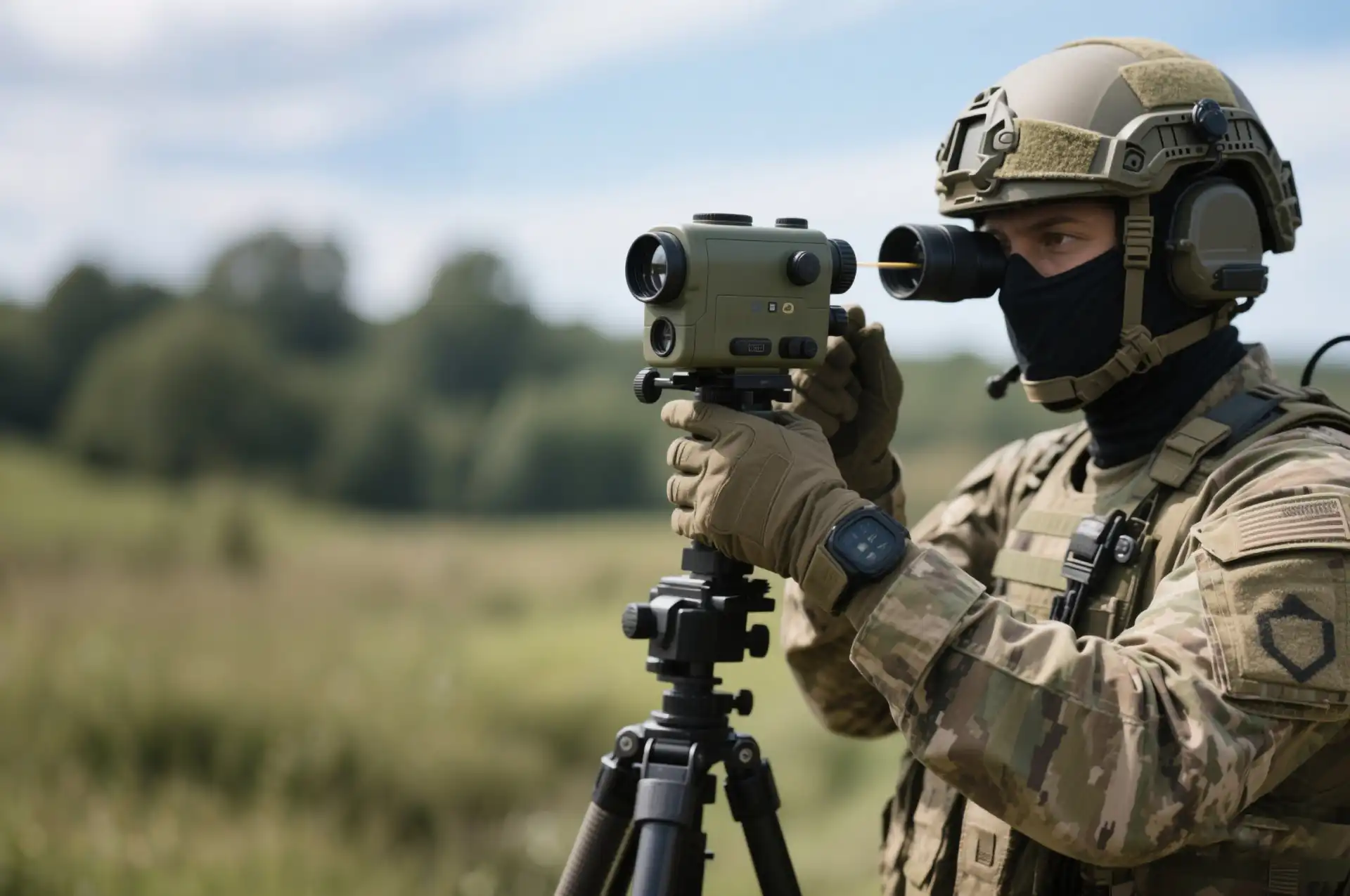 military laser rangefinder