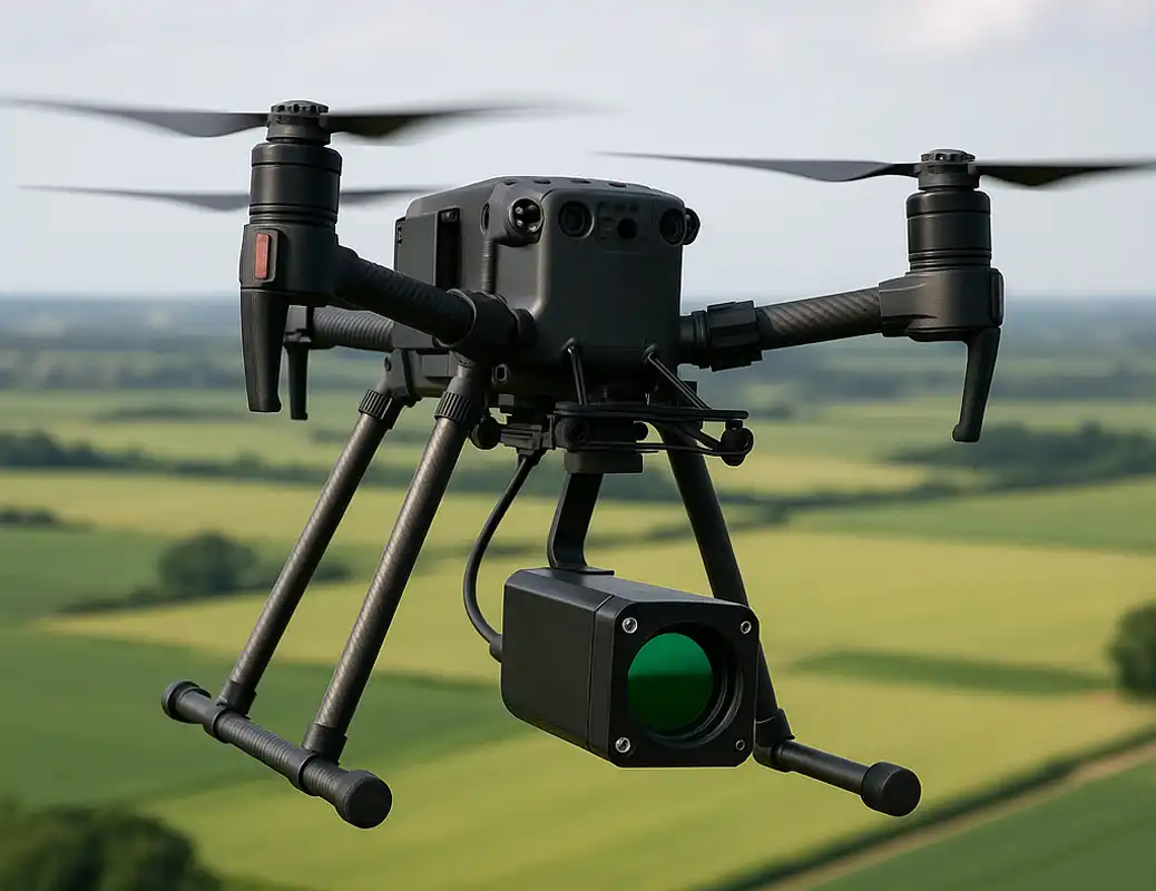 laser rangefinder for uav mapping