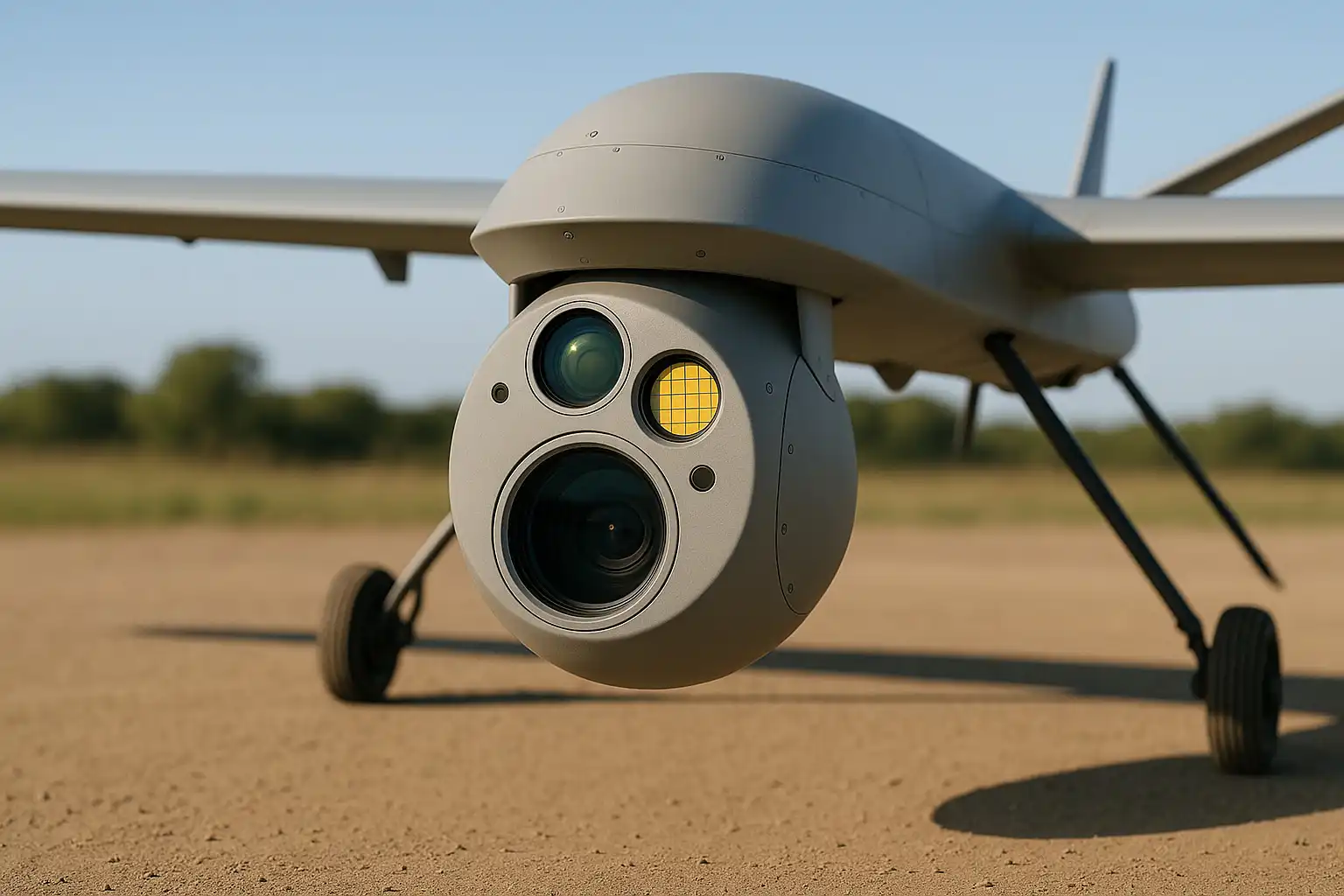 Electro-optical system in drone