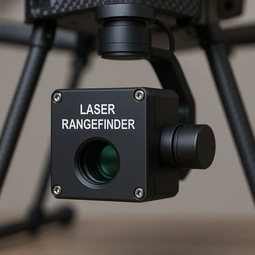 Drone Laser rangefinder